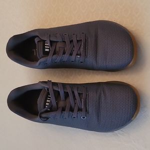 Nobull dark grey gum trainer womens size 8